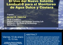 Seminario: El Uso del Nuevo Satélite Landsat-8 para el Monitoreo de Agua Dulce y Costera