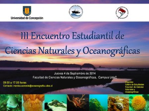 AFICHE ENCUENTRO 2014-oceanografia