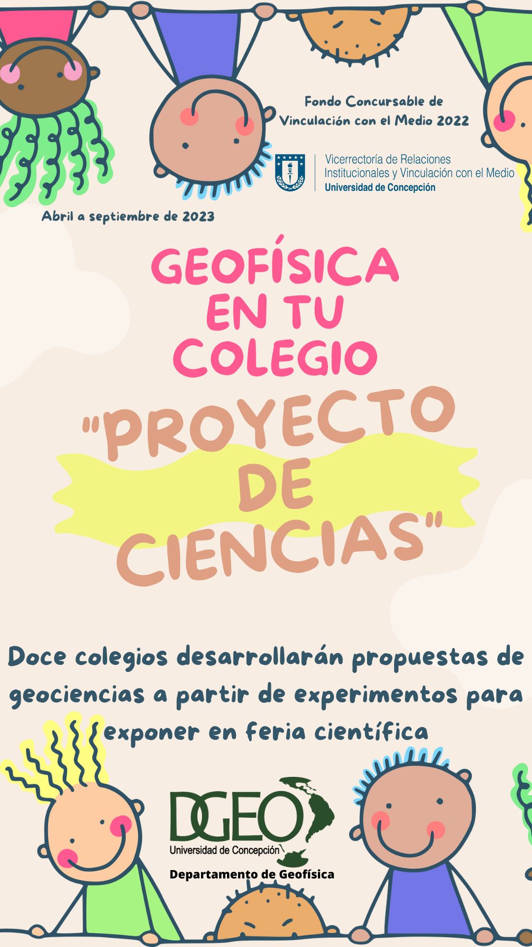 ir a buscar sirena estimular Geofísica inicia proyecto de vinculación con colegios para desarrollar  experimentos – DGEO – Universidad de Concepción